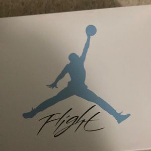 Air Jordan 4 retro University blue/black size 7.